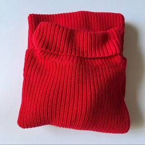 Gianni Bini Balloon Sweater Dress in Red color Size XS